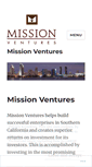 Mobile Screenshot of missionventures.com